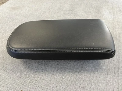 2008 2009 Ford Taurus Mercury Sable Center Console Black Leather Armrest Lid OEM - Image 1 of 4
