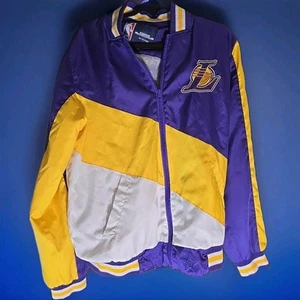 Men's Los Angeles Lakers JH Design Purple Full-Zip Jacket Medium - Picture 1 of 7