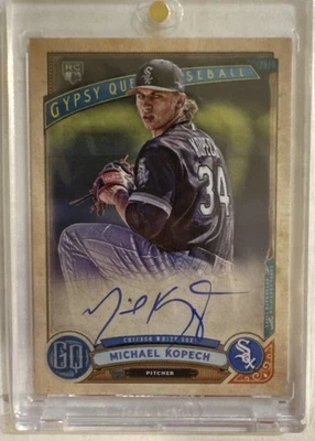 2019 Topps Gypsy Queen Michael Kopech RC Auto GQA-MK - Image 1 of 2