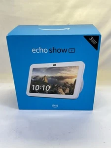 Amazon Echo Show 8 (3rd Generation 2023 Release) Smart Display, Glacier White - Picture 1 of 7