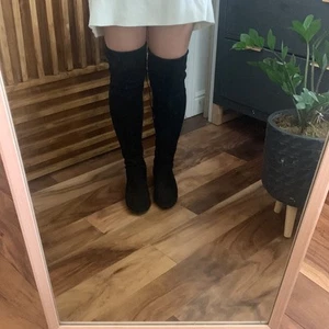 Deenni Overknee Wildlederimitat Stiefel. Größe 6,5 - Bild 1 von 12