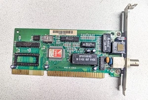 x86 PC ISA Plug and Play Ethernet Card YES NETWARE BNC RJ45 ISA-Network Adapter - Afbeelding 1 van 4