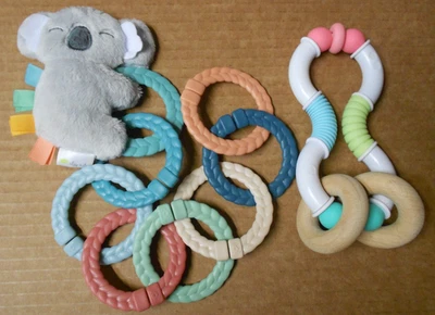 Детская игрушка для активного отдыха Irzy Ritzy Kayden Koala & Munchkins Sili Twisty сгибаемые зубы - Изображение 1 из 2