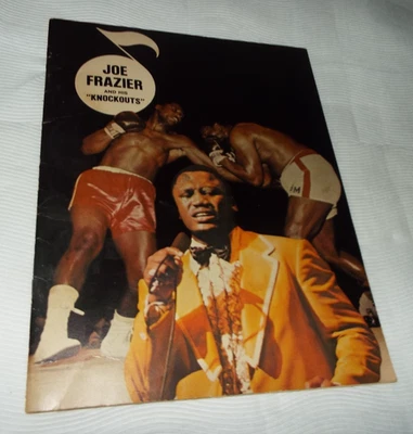 VERY RARE 1970 JOE FRAZIER AND HIS "KNOCKOUTS" MUSIC GROUP PRESS RELEASE READ!! - Image 1 of 4