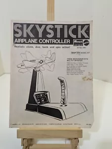 Controlador de avión Skystick 1971 monograma Mattel instrucciones de juguete - Imagen 1 de 11