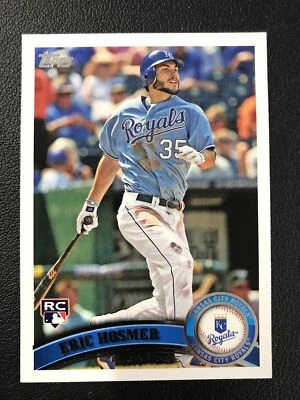 2011 Topps Update #US155 Eric Hosmer Rookie Kansas City Royals - Image 1 of 2