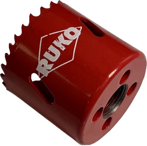 RUKO HSS Bi-Metall Lochsäge Ø 46mm 46 mm x 38mm - Metall Plastik Holz # 106046 - Bild 1 von 4