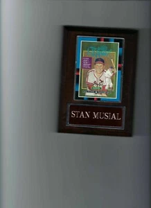 STAN MUSIAL PLAQUE BASEBALL ST LOUIS CARDINALS MLB C2 - Picture 1 of 1
