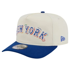 New York Mets New Era Team Scribble Golfer Adjustable Snapback Hat Cap Golf MLB - Picture 1 of 6