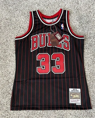 Scottie Pippen Chicago Bulls Mitchell & Ness NBA 1995-1996 Authentic Jersey HWC Cover