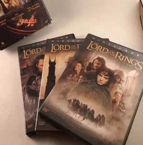 The Lord Of The Rings The Motion Picture Trilogy DVD Boxed Set 2004 LOTR 3 DVDs - Imagen 1 de 10