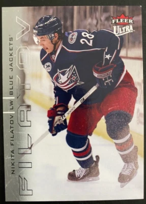 Nikita Filatov 2009-10 NHL Fleer Ultra #44 Columbus Blue Jackets - Image 1 of 2