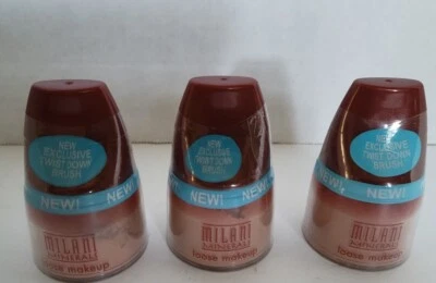 (3 Pack) Milani Minerals Loose Powder Makeup Tinted Radiance 07 - Image 1 of 4