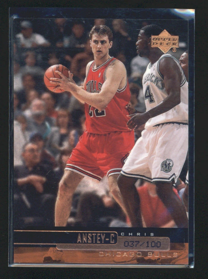 CHRIS ANTSEY 1999/00 99/00 UPPER DECK #196 BRONZE PARALLEL #037/100 AD4498 - Image 1 of 1
