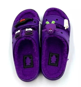 NUEVA Sandalia Acogedora McDonald's X Crocs GRIMACE Talla 7 Para Mujer/5 Para Hombre - Imagen 1 de 4