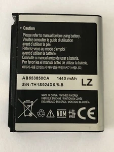 AB653850CA Samsung Battery Replacement For  i220 i225 M900 D720 T939 i627 - Picture 1 of 4