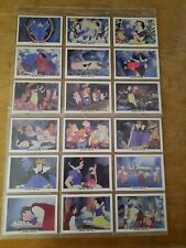 Disney's Snow White 1982 Treat Hobby Card set  Series A #5 Base Set ~Set of 18