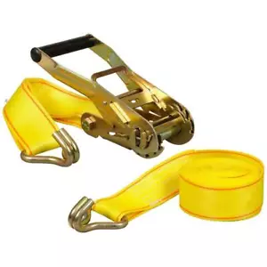 Cinghia di fissaggio a cricchetto KEEPER 04602 22 piedi x 2 in 3300 libbre con gancio a J - Foto 1 di 1
