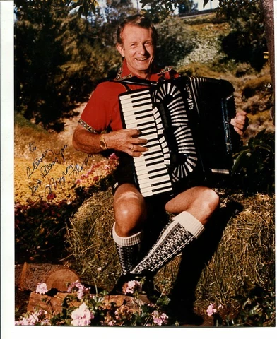 lawrence welk MYRON FLOREN signed AUTOGRAPH 446 Cover