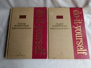 Complete Handyman Do-It-Yourself Encyclopedia Automotive Boat Engines Vol 1 & 2 - Picture 1 of 16