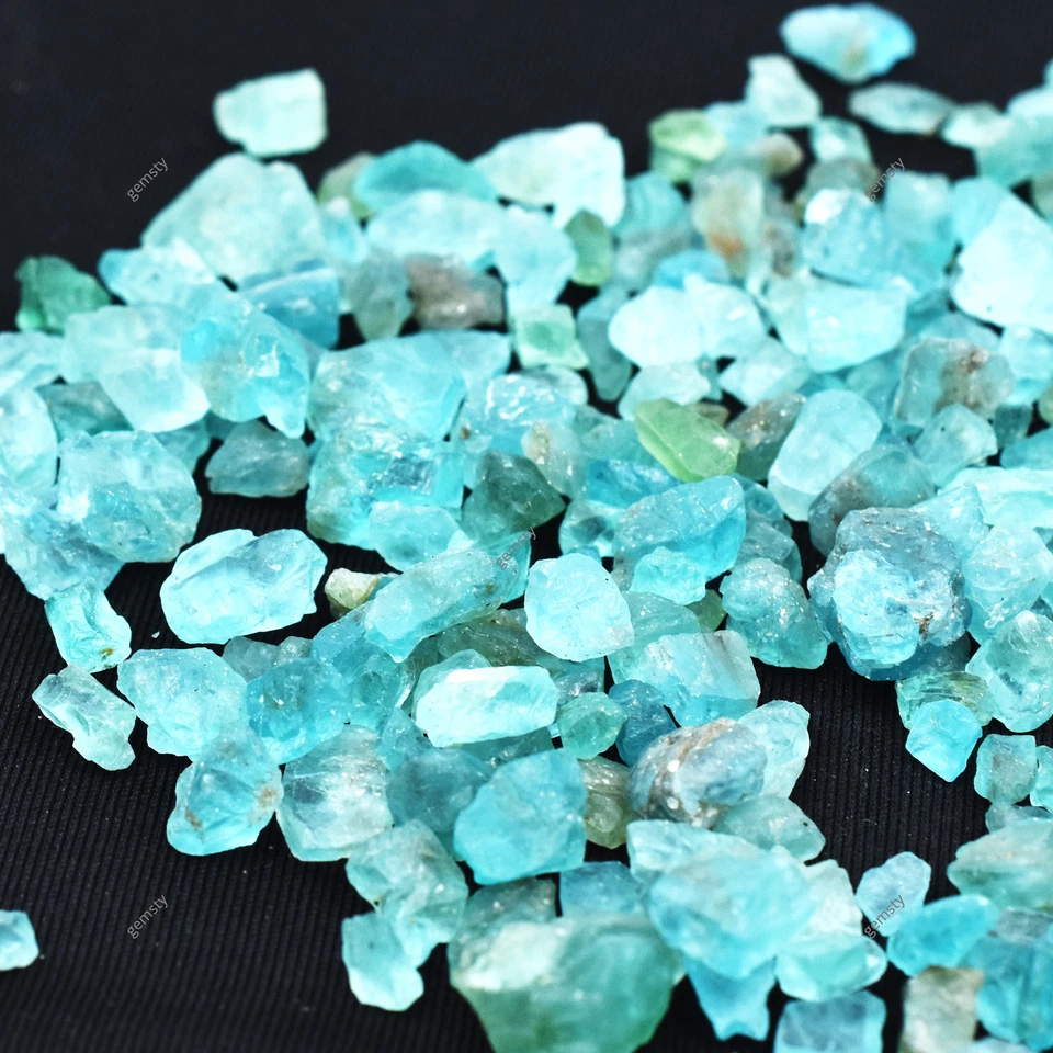 Natural Aquamarine Blue Uncut Rough CERTIFIED 500-50000 Ct Lot Loose Gemstone - Image 1 of 4