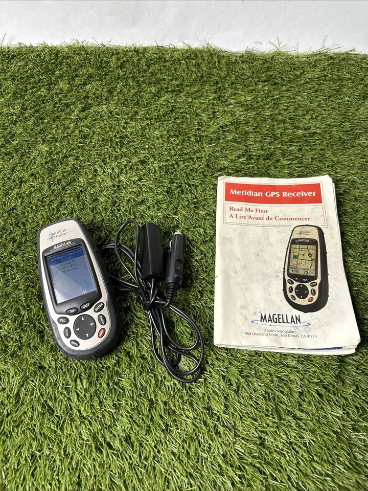 Magellan GPS Meridian Color Handheld Unit Outdoor Hiking Receiver Tested/Working - Image 1 of 4
