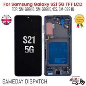 Für Samsung Galaxy S21 5G SM-G991 Ersatz LCD Bildschirm Display Digitizer + Rahmen - Bild 1 von 6