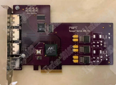 1PC Used Tempo Serial ATA E4 TSATAII-E4EG-B2 REV.A - Image 1 of 3