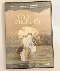 Grave of the Fireflies DVD, New & Sealed, Rare OOP, Remastered Edition Sentai - Picture 1 of 2