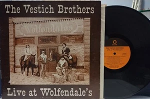 VESTICH BROTHERS Live at Wolfendale's SCARCE PRIVATE PRESS LP Country Swamp Rock - Picture 1 of 9