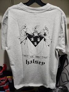 Gildan Ultra Cotton Thomas Halsey "Nescit Vox Missa Reverti" Latin Motto T-Shirt - Picture 1 of 3