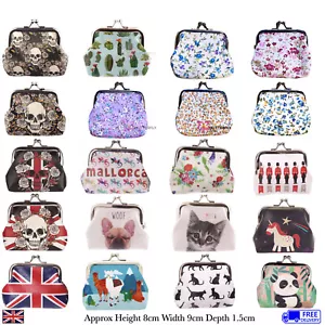 Piccole carte con monete bambini donne borsa tic tac borsa con chiusura in metallo borsa - Foto 1 di 31
