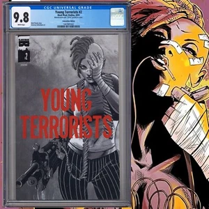 CGC 9.8 Young Terrorists #2 Convention Edition SDCC 2016 Exclusive 29/99 - Bild 1 von 2