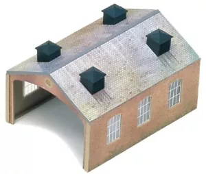 Hornby OO Gauge Engine Shed New Boxed UK R8004 Model Railway Scenery Buildings - Picture 1 of 3