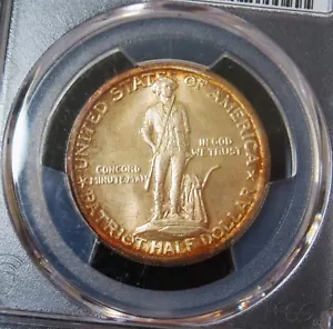 1925 50C Lexington MS66 NGC. Mintage 162,013. - Picture 1 of 4