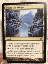 MTG Tendo Ice Bridge Betrayers of Kamigawa 165/165 Regular Rare -NM