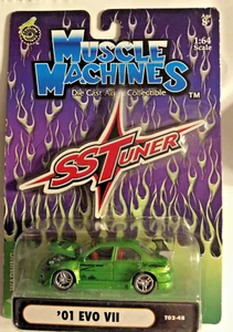 2004 Muscle Machines SS Turner '01 EVO VII 1:64 scale - Picture 1 of 3