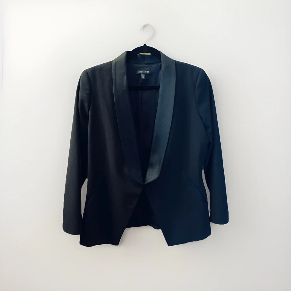 Blazer de esmoquin Eileen Fisher  Foto 1 de 4