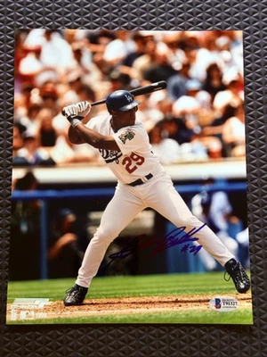 阿德里安·贝尔特签名亲笔签名 8 x 10 照片贝克特巴斯道奇队 — 第 1/4 张图片