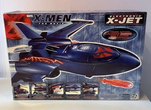 X-men The Movie Electronic X-Jet Action Vehicle Toybiz Sealed - Picture 1 of 5