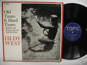HEDY WEST Old Times & Hard Times - Songs from Appalachians LP 1965 UK EX/EX+ - Bild 1 von 2