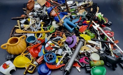 Playmobil Western Indian Civil War Soldiers Horses Weapons Trading Post Lot - Image 1 of 4