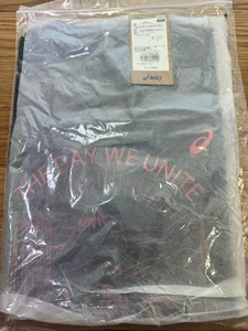 Tokyo Marathon 2025 ASICS Soft Illustration Black T-Shirt Japan 2013A507.001 - Picture 1 of 9
