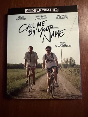 Call Me By Your Name (4k UHD) with Slipcover- New! Ships in Box! - Image 1 of 4