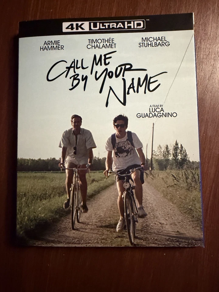 Call Me By Your Name (4k UHD) with Slipcover- New! Ships in Box! Foto 1 de 4