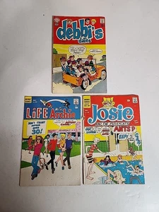 Josie Pussycats 45 1969 15¢ Silver Age + Life with Archie 92 + Debbi's Dates #5 - Picture 1 of 21