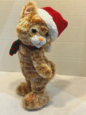 Gemmy 14 pulgadas Animado Twerking Divertido Gato Navidad Peluche Cantando "Me gusta Cat Nip" Foto 1 de 4
