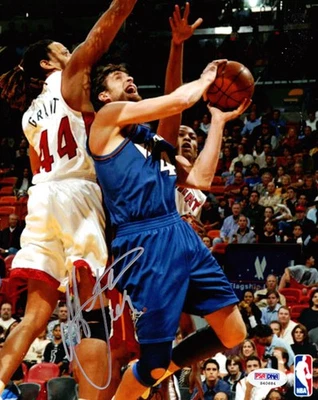 Christian Laettner Autographed Signed 8x10 Photo Washington Wizards PSA/DNA - Image 1 of 2