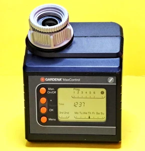 🔥TEMPORIZADOR DE AGUA GARDENA MAXCONTROL 1834-20 6 CICLOS PROGRAMABLE ENCENDIDO/APAGADO AUTOMÁTICO - Imagen 1 de 8