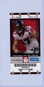 2006 Atlanta Falcons Ticket Morten Andersen Breaks All-Time FG Record PSA POP 0 - Bild 1 von 4